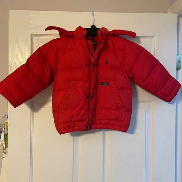 Polo Ralph Lauren down winter jacket boys size 2T - Picture 1 of 5